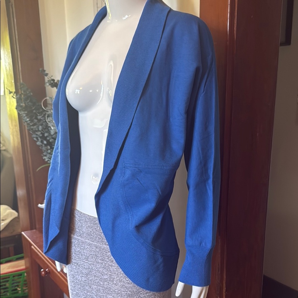 NWT northern reflections size small Women's Blue Open-Front Jacket